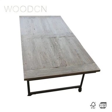 Solid Recycle Old Elm שולחן עבודה משרדי