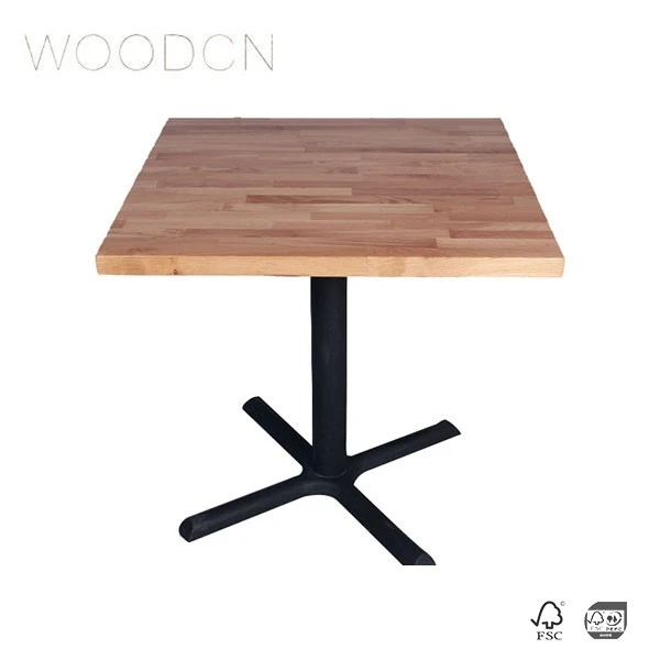 Black Walnut Butcher Block Wood Dining Table